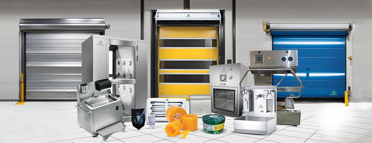 Cronax Industries - India's Leading Entrance Door Automation, Cleanroom Equipment, Hygiene Product & Industrial Furniture Manufacturer (OEM).