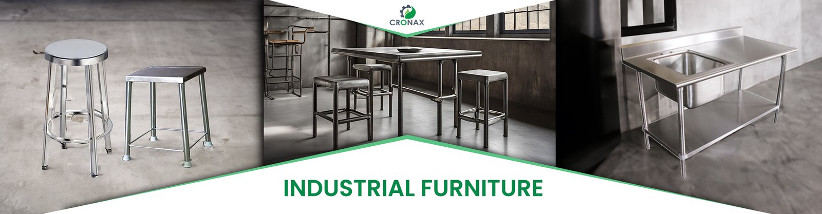 Stainless steel industrial furniture manufacturer