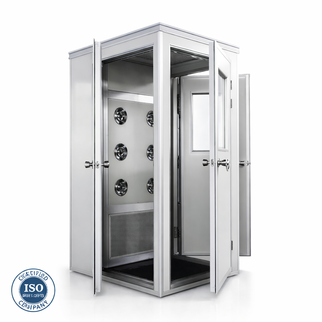 three door air shower - cronax industries