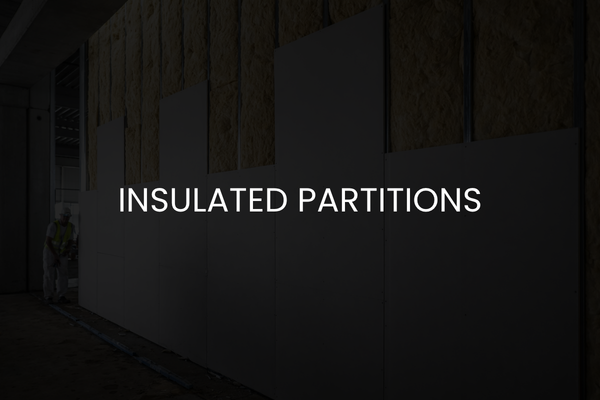 Insulated partitions