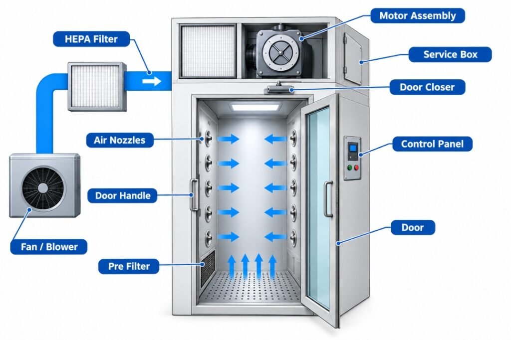 What Is An Air Shower